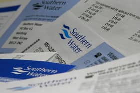 A Southern Water bill. 

Picture: Chris Ison/PA Wire