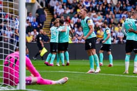 Colby Bishop scored on his Pompey debut at Sheffield Wednesday last weekend. Picture: Malcolm Bryce/ProSportsImages