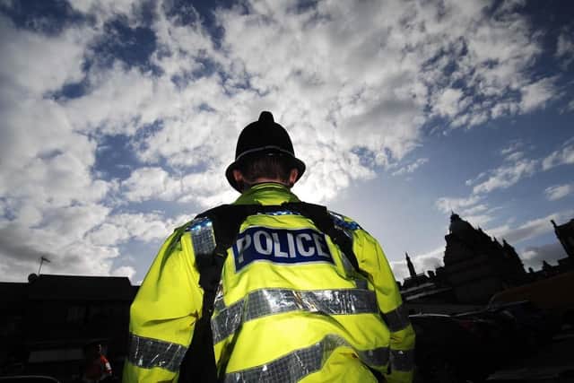 Police stock image. (Pic credit: Simon Hulme)