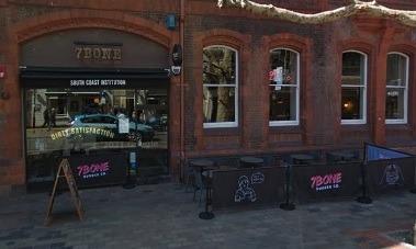 7Bone Burger Company in Guildhall Walk serve American inspired food and quirky creations. Peanut butter and jelly burger anyone?