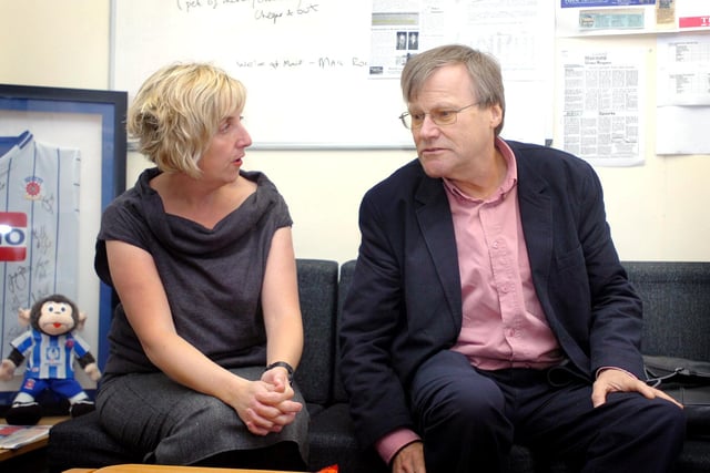 Julie Hesmondhalgh and David Neilson, aka Roy and Hayley Cropper, were in Hartlepool 14 years ago but did you get a chance to meet them?