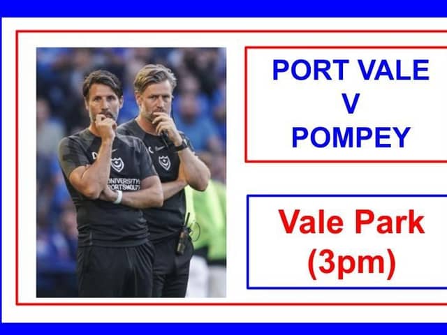 Pompey travel to Port Vale today in League One