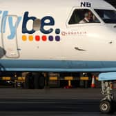 A pilot completing final checks on a Flybe plane. Picture: Andrew Milligan/PA Wire
