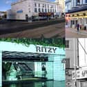 A collage of four of the venues you voted among Portsmouth's 15 best ever nightclubs. Top row, from left, Time and Envy and SPECs. Bottom row, from left, Ritzy and 5th Avenue.