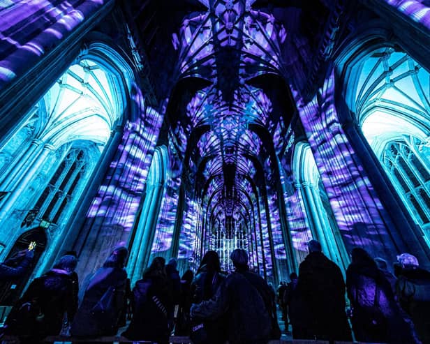 Final countdown to Chichester Cathedral’s 950th anniversary Light Experience