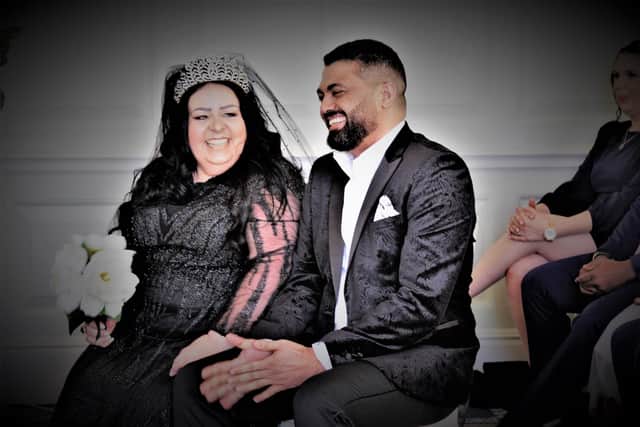 Queens Hotel wedding.