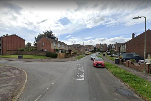 The burglary took place in Laburnum Road, Waterlooville. Picture: Google Street View.