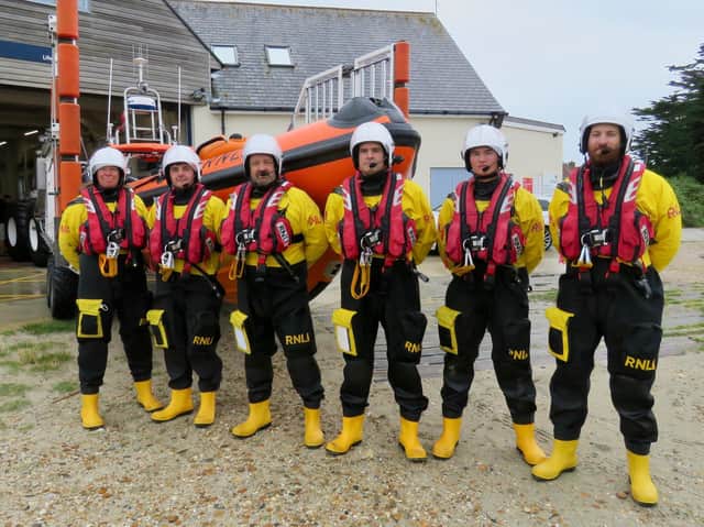 From left, Sharon Swann, Lloyd Pepperell, Andrew Ferguson, Daniel Macpherson, Jack Anson, Thomas Lincoln
Picture: Jonathan Bradbury