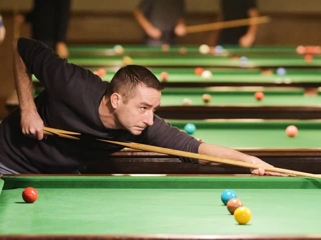 Ian Carter won two frames for Craneswater.

Picture: Neil Marshall