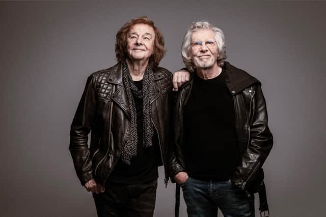 The Zombies play Wickham Festival 2023. Band founders Colin Blunstone (left) and Rod Argent. Picture by Alex Lake