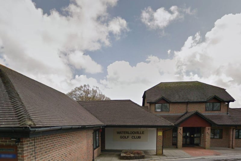 Waterlooville Golf Club was handed a three-out-of-five rating after assessment on November 28.