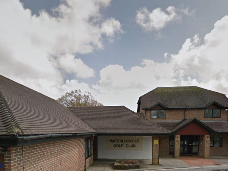 Waterlooville Golf Club was handed a three-out-of-five rating after assessment on November 28.