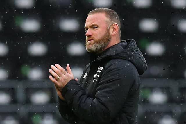 Wayne Rooney has left Derby.