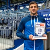 Pompey head coach John Mousinho receives the Sky Bet League One Manager Of The Month for September.