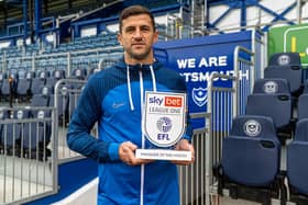 Pompey head coach John Mousinho receives the Sky Bet League One Manager Of The Month for September.