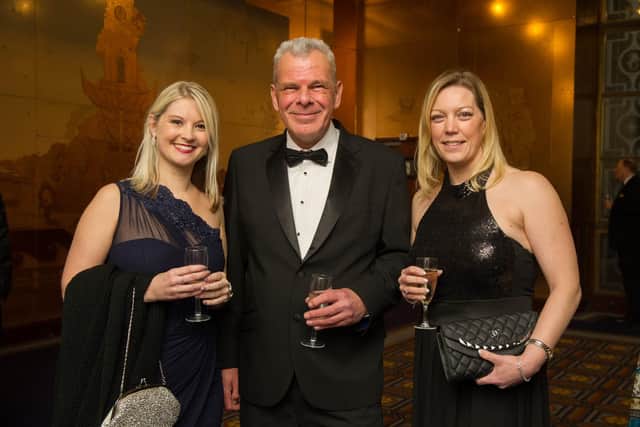 Guests at last year's awards Sarah Mulley, Ian Grimble and Claire Ede.
Picture: Habibur Rahman