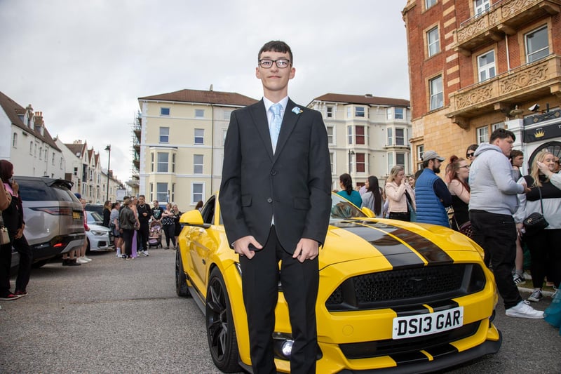 Portsmouth Academy held their prom at the Queens Hotel in Southsea on Wednesday evening.Pictured - Students arriving at their Prom at the Queens Hotel in Southsea