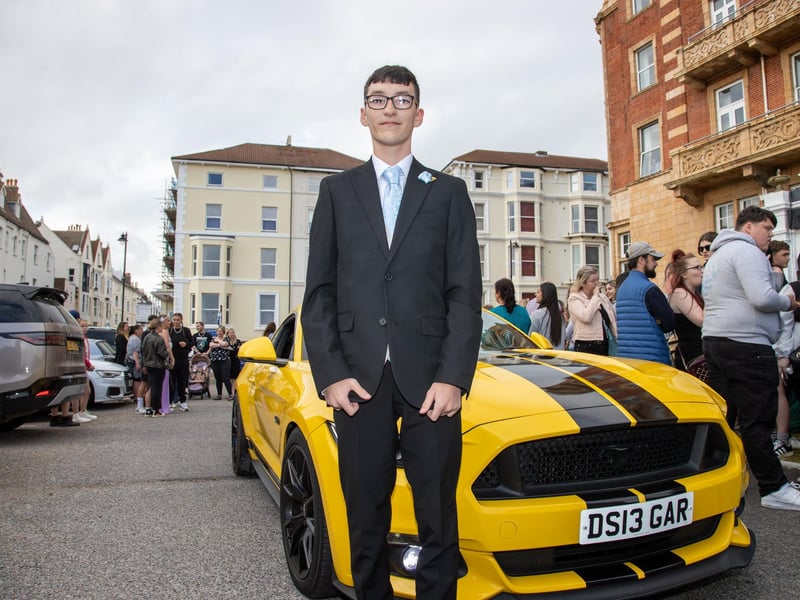 Portsmouth Academy held their prom at the Queens Hotel in Southsea on Wednesday evening.Pictured - Students arriving at their Prom at the Queens Hotel in Southsea