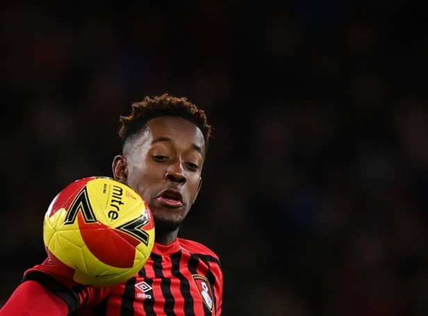 Jamal Lowe has scored seven goals in 36 matches for Bournemouth this season - and will now be playing in the Premier League. Picture: Glyn KIRK/AFP