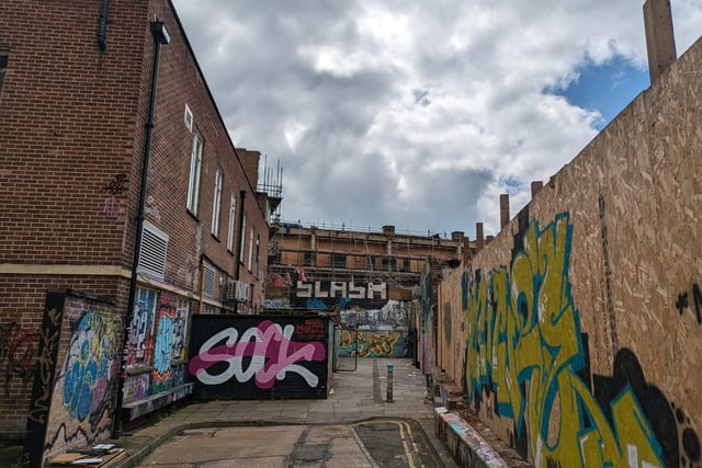 As yet unfinished commercial units inside the large empty Debenhams building in Southsea have been advertised as available to let online via property consultancy firm Vail Williams.