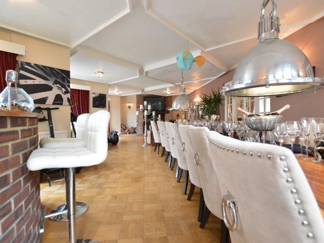 The four bedroom home is on the market for £2,500,000.