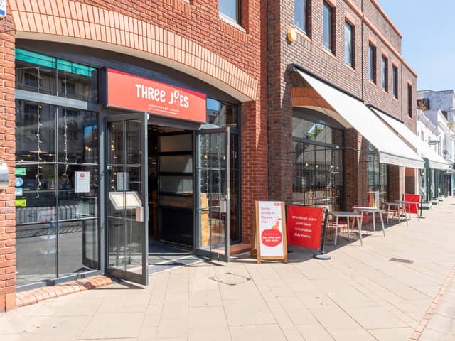 Three Joes pizza restaurant in West Street, Fareham, will be launching bottomless brunches from March 11.