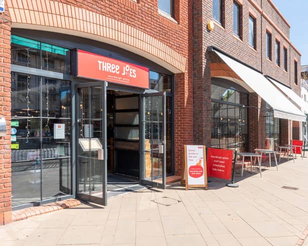 Three Joes pizza restaurant in West Street, Fareham, will be launching bottomless brunches from March 11.