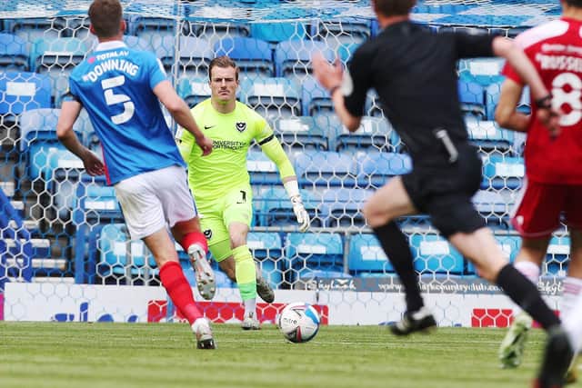 Craig MacGillivray felt Pompey's lack of consistency was responsible for their promotion failure. Picture: Joe Pepler