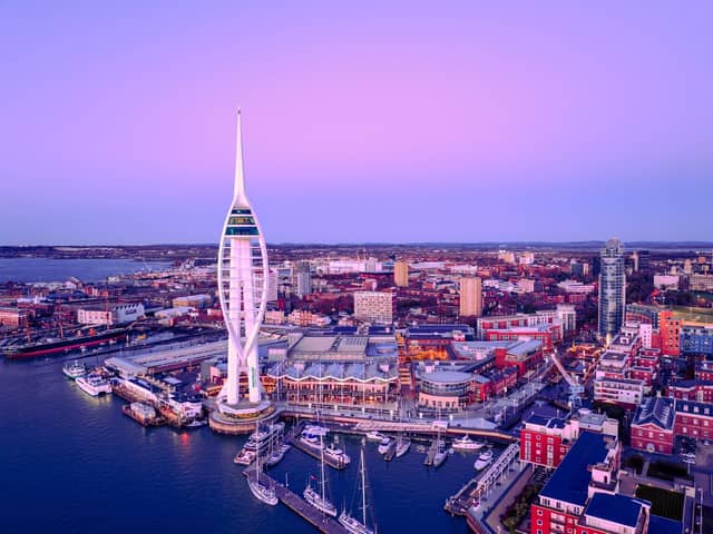 Gunwharf Quays Picture: Marcin Jedrysiak