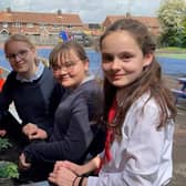St Alban's School pupils in Havant  learning about sustainable drainage systems