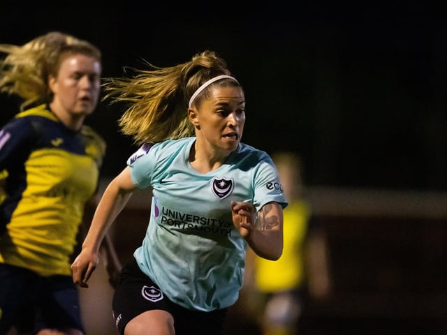Portsmouth (light blue) v Moneyfields. Picture by Alex Shute