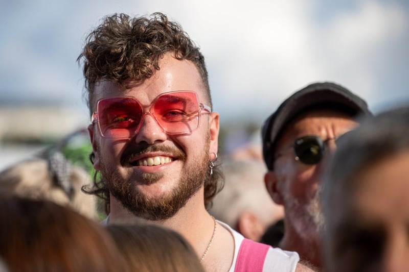Enjoying performances at the Common Stage
Photo by Alex Shute