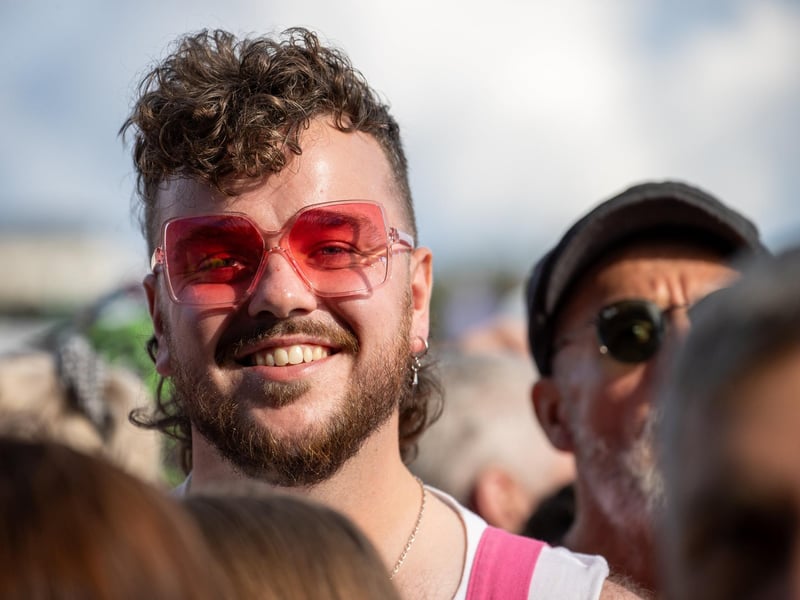 Enjoying performances at the Common Stage
Photo by Alex Shute
