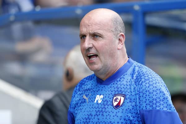 Former Pompey boss Paul Cook welcomes his old side to Chesterfield in the FA Cup on Sunday: Will Matthews/PA Wire.