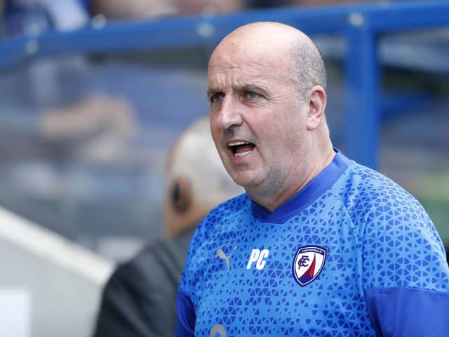 Former Pompey boss Paul Cook welcomes his old side to Chesterfield in the FA Cup on Sunday: Will Matthews/PA Wire.