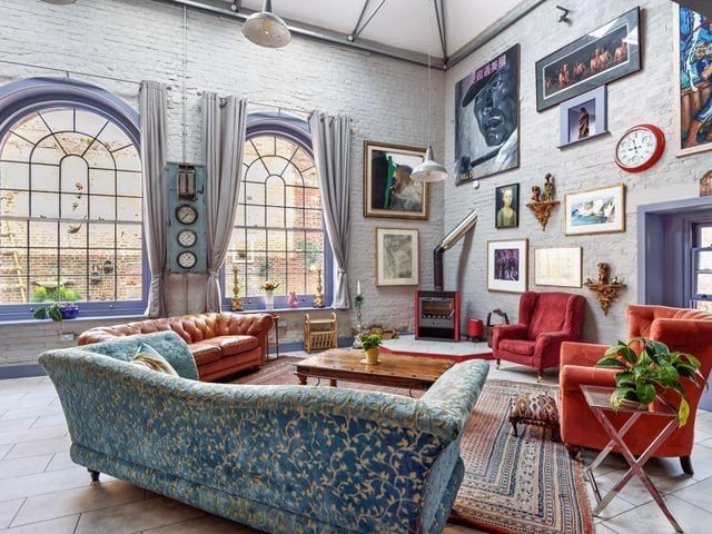 This two-bedroom detached house, situated in a Grade II listed building, is on the market at a guide price of £1,250,000. It is listed by Taylor Hill & Bond, Titchfield.