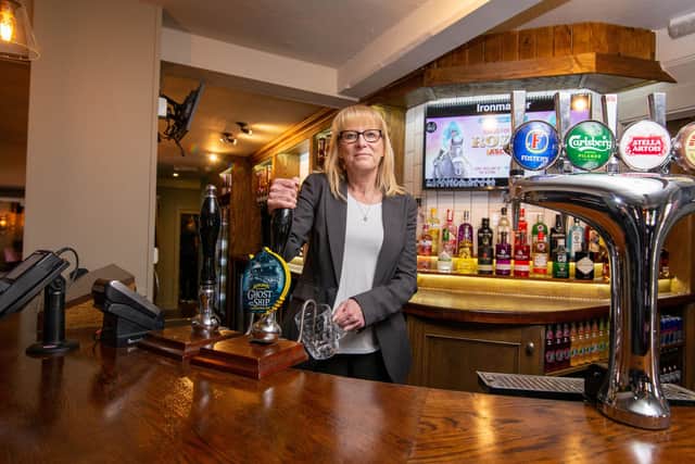 Pictured: Landlady Carol Baker.

Picture: Habibur Rahman