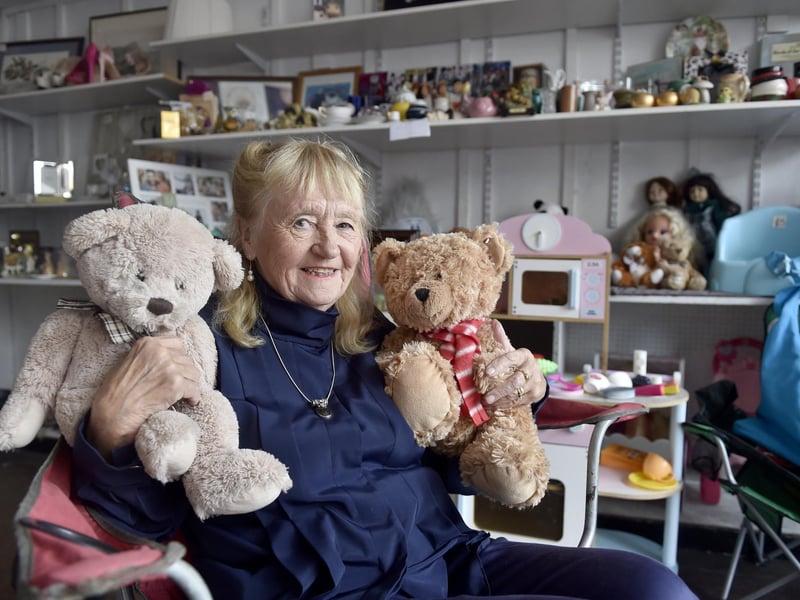 Patricia Cook (79) from Drayton, is selling her shop Haywards in Wayte Street, Cosham, having worked there for 65 years (starting at age 15).
Picture: Sarah Standing