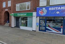 The former Europcar office on The Hard in Portsmouth Picture: Google
