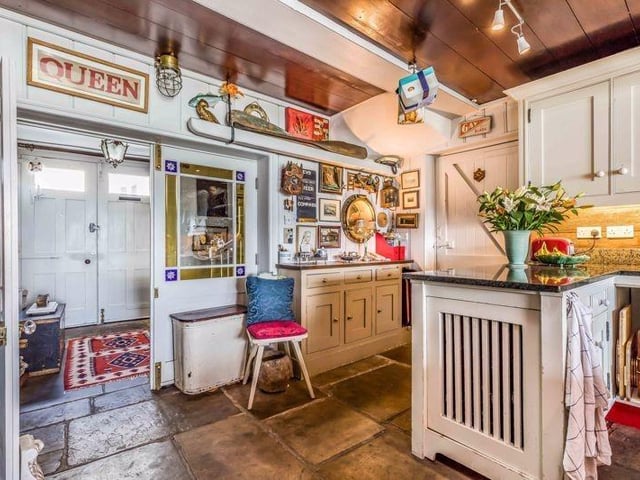 This four bedroom home in Bath Square, Old Portsmouth, is on the market for £3.25m. It is listed on Rightmove by Fry and Kent.