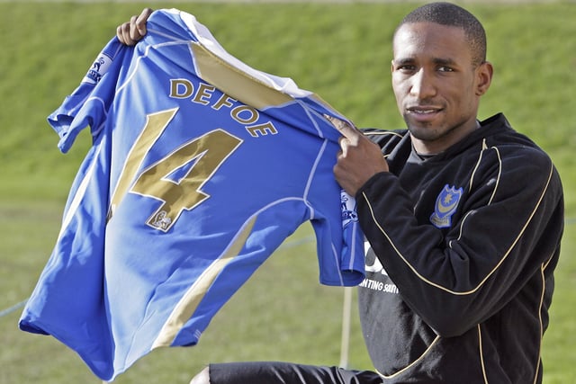 The striker arrived at Pompey on deadline day in January 2008 for £7.5m from Spurs. The striker had an impressive - but short - stay at Fratton Park, scoring 17 goals in 36 outings. The former England international made a return to White Hart Lane 12 months later after controversially leaving PO4 in January 2009.