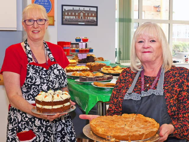 Carole Henderson and Andrea Jones organised a coffee morning to raise money for Macmillan.