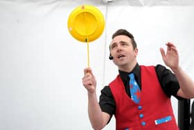 Local entertainer 'Silly Scott' will perform at the free event.