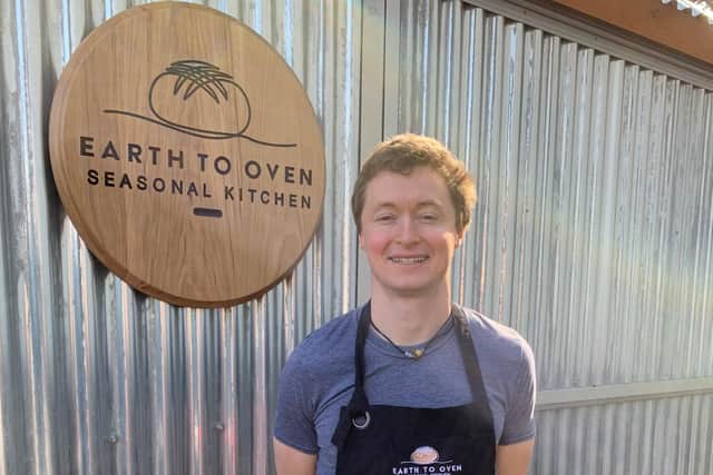 Earth to Oven founder Alfie Jameson