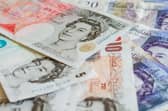 File photo of British pound notes