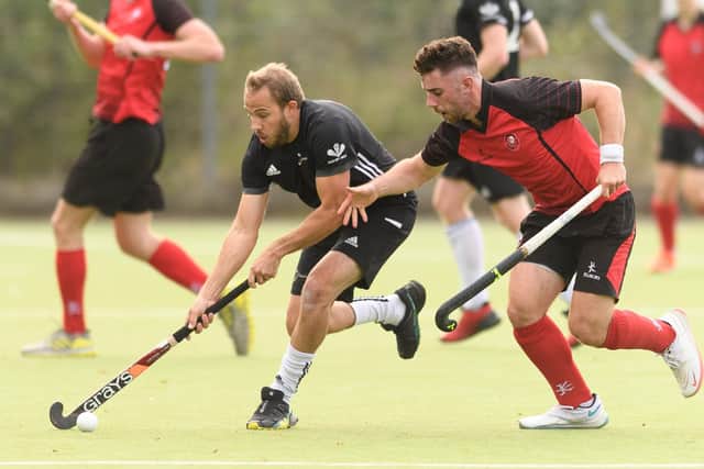Fareham's James Seager scored the second goal in the win against Plymouth.
Picture: Keith Woodland
