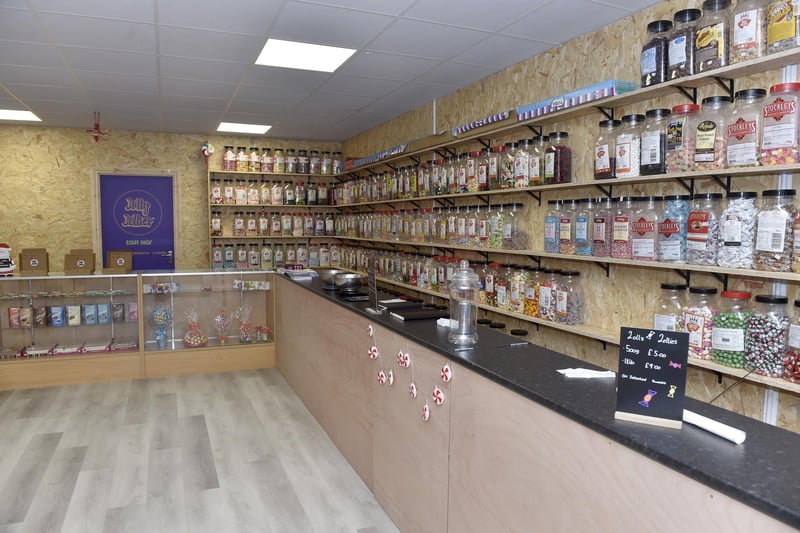 Owners Grace and Isaac plan to continue putting the finishing touches to the store over Christmas.  Picture: Sarah Standing (101224-7581)