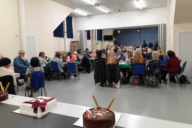 Nancy Dazley's fundraiser at the Portsmouth Deaf Centre organised to celebrate her birthday and raise money for the Rowans Hospice, on June 10.