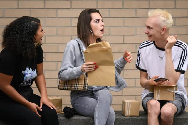 A Level Results Day. (Photo by Leon Neal/Getty Images)