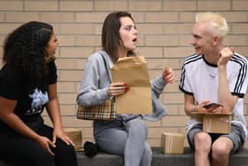 A Level Results Day. (Photo by Leon Neal/Getty Images)
